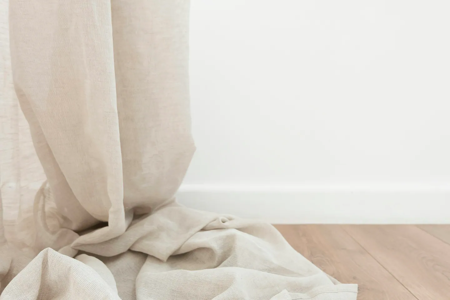 Textile plié, matière naturelle